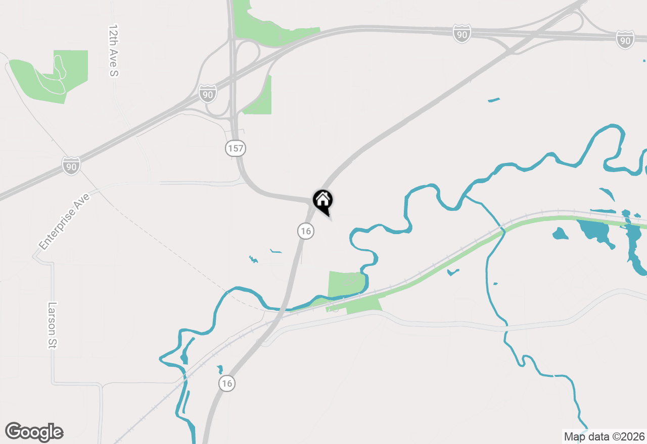 Map of 1543 Young Dr W, Onalaska, WI 54650