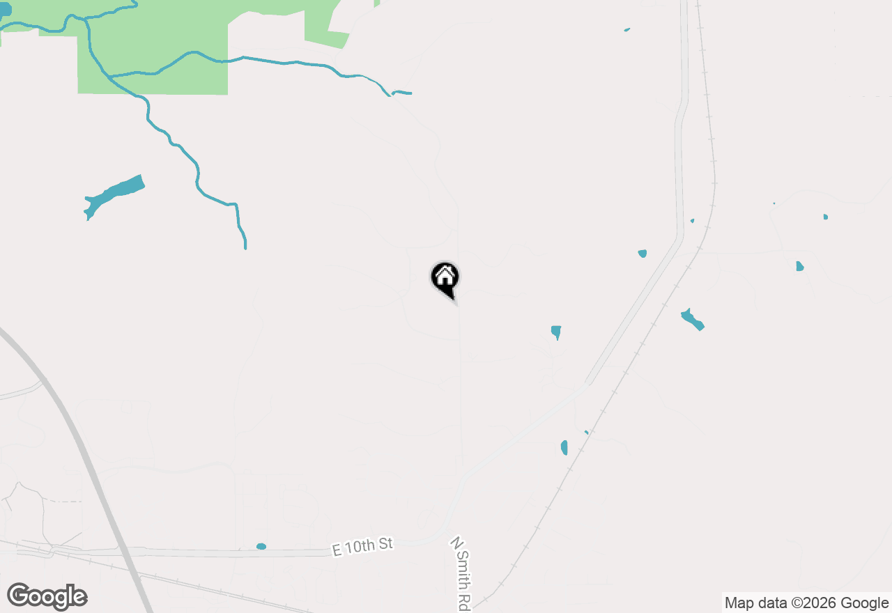 Map of 2025 N Russell Road, Bloomington, IN 47408