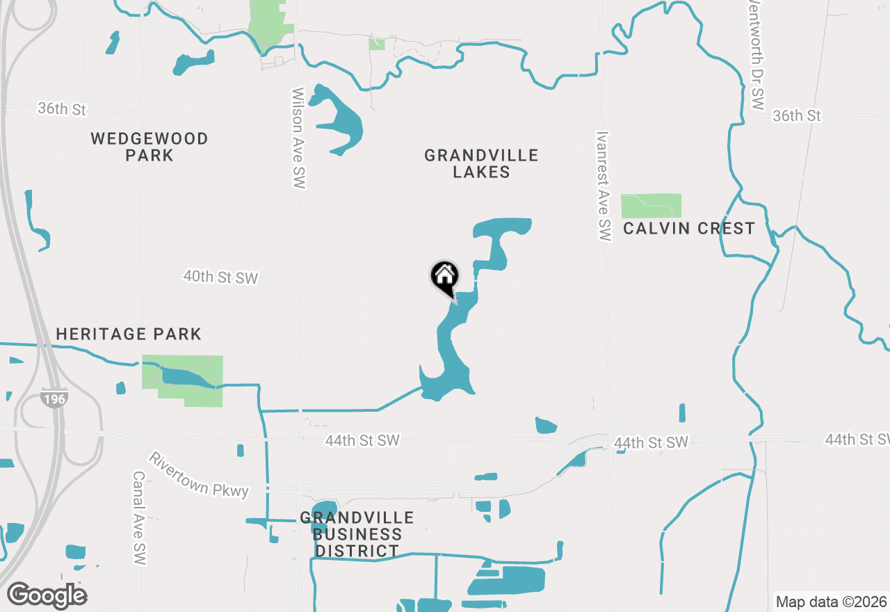 Map of 4060 Eagle Rock Court, Grandville, MI 49418