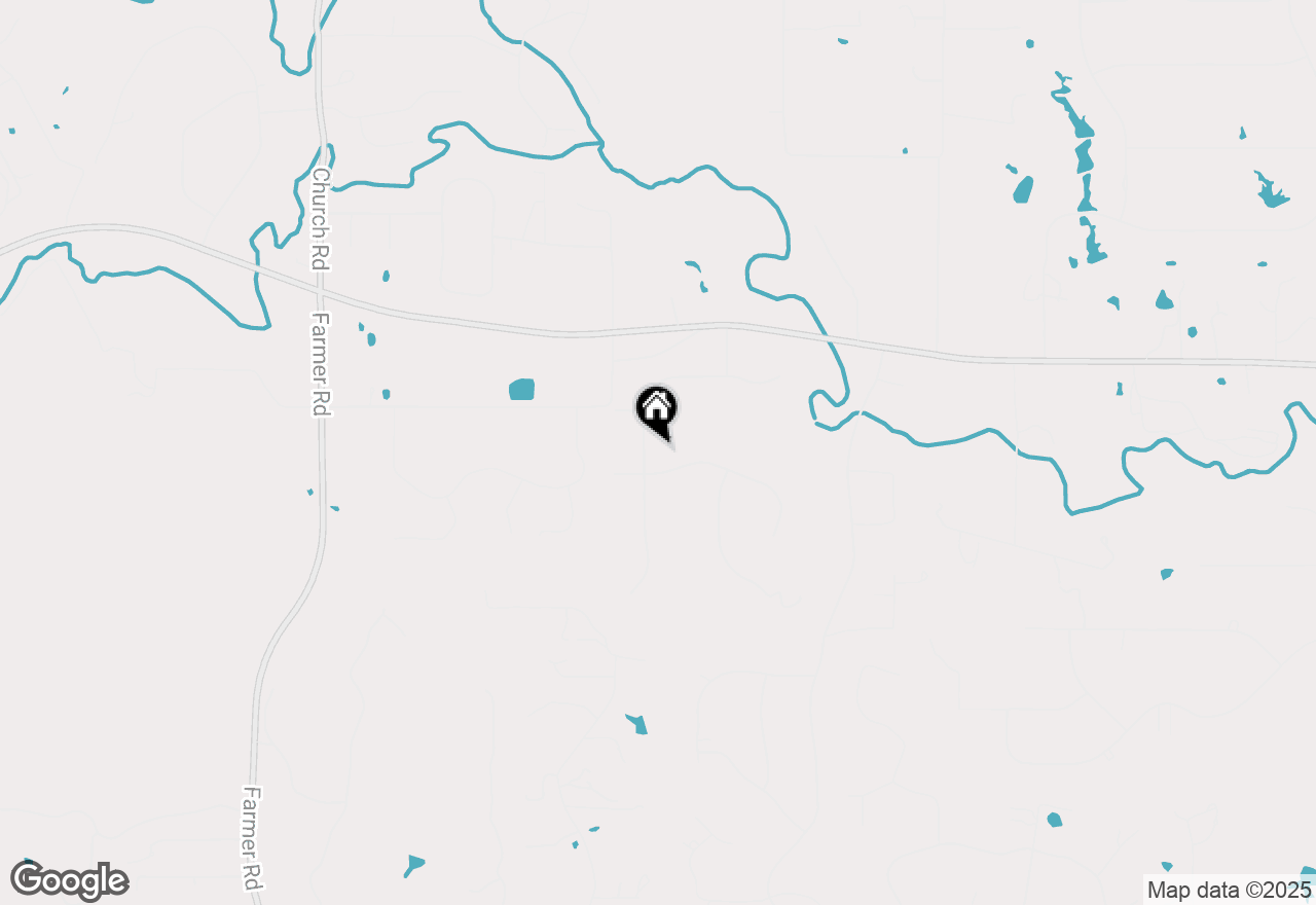 Map of 101 E Bozeman Lane, Fort Worth, TX 76108
