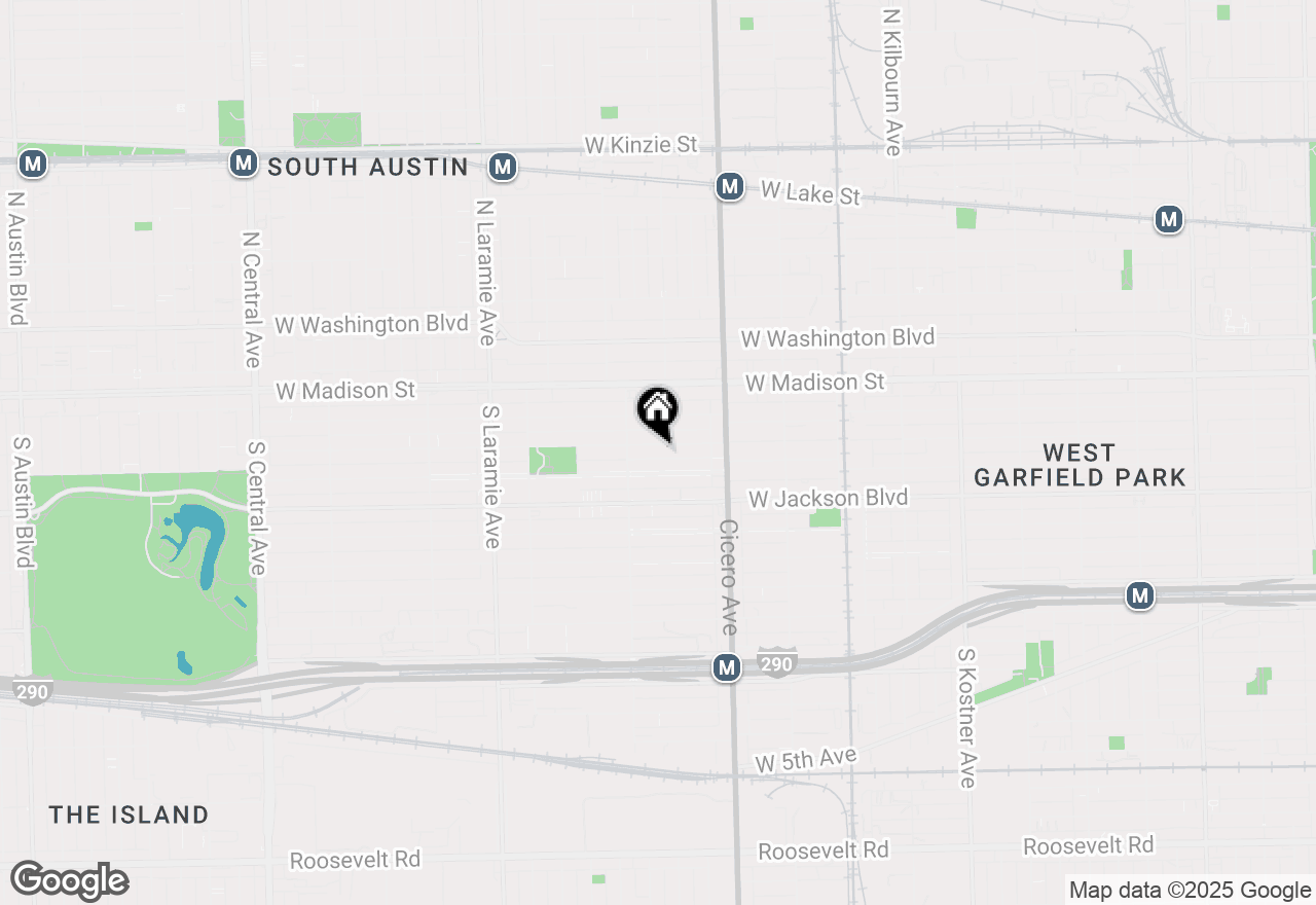 Map of 4919 W Adams Street, Chicago, IL 60644