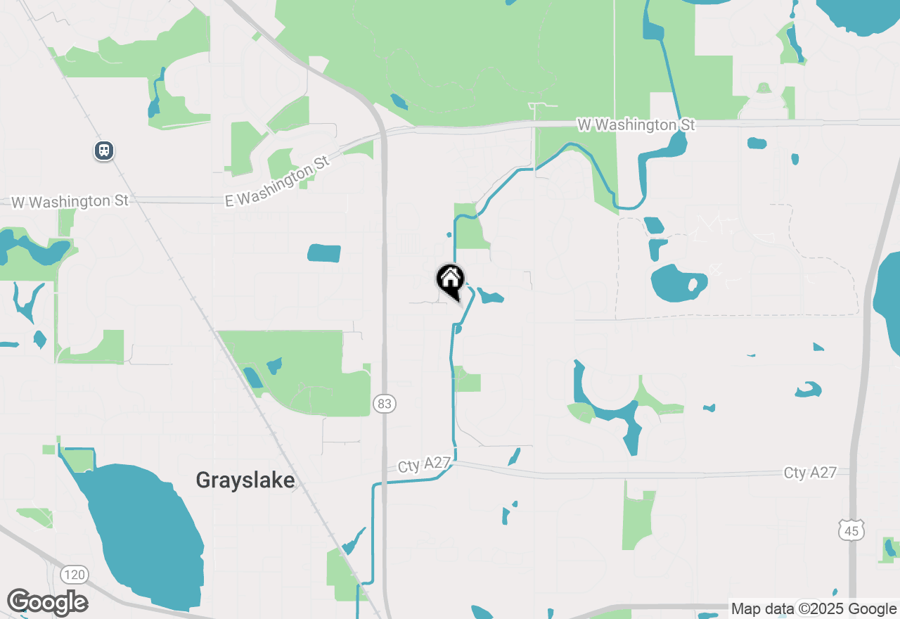 Map of 629 Robin Court, Grayslake, IL 60030