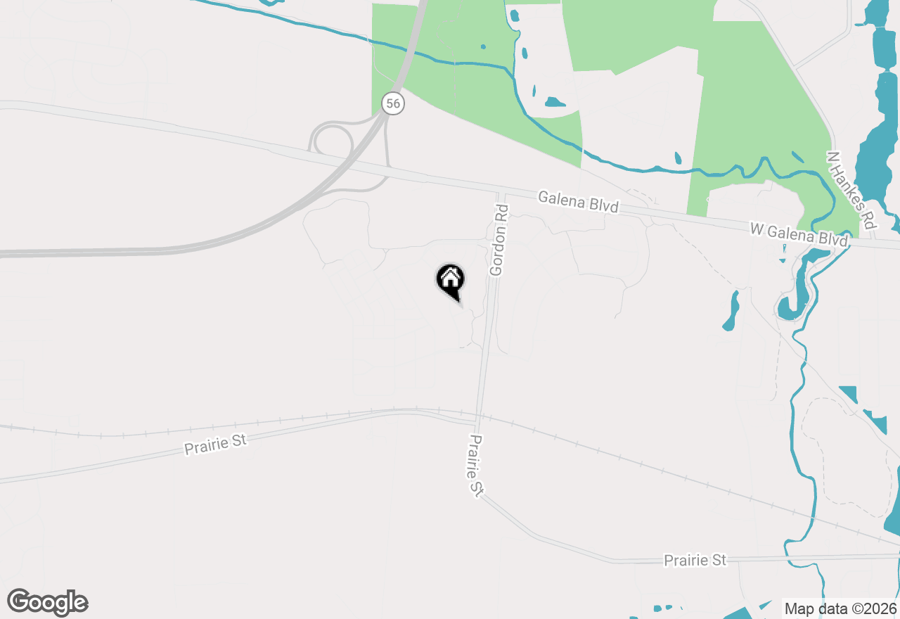Map of 125 Goldenrod Drive, Sugar Grove, IL 60554
