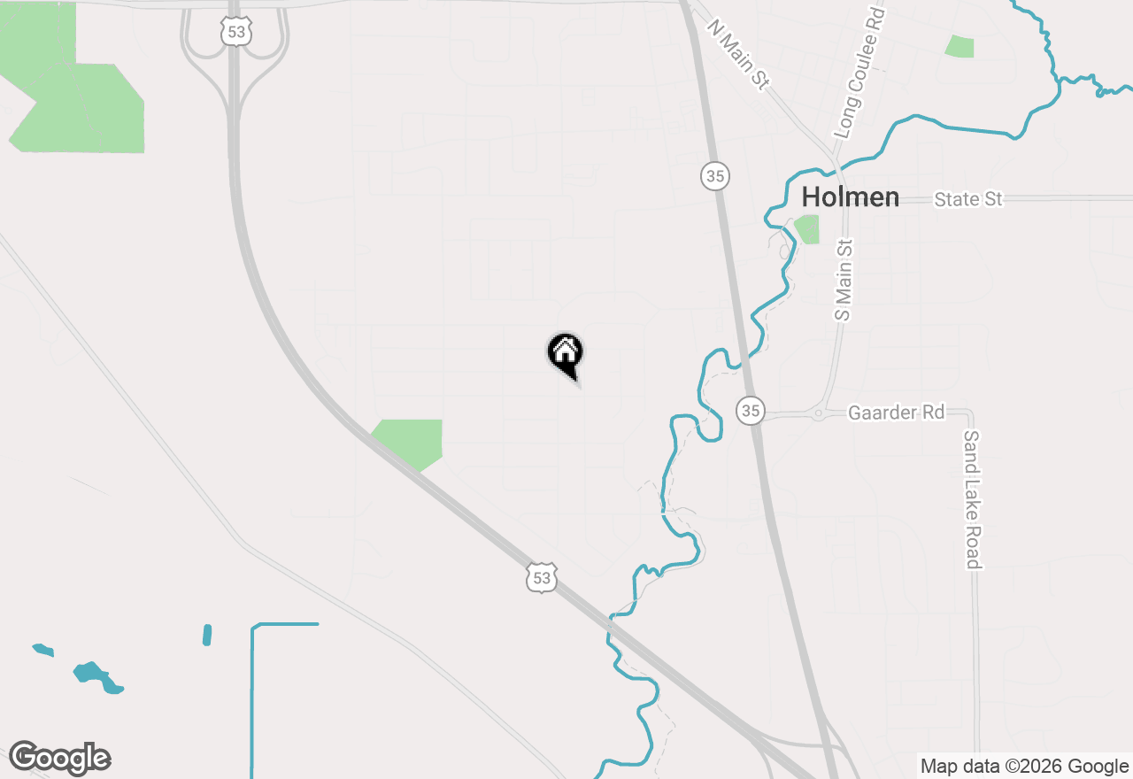 Map of 905 Pioneer Dr, Holmen, WI 54636