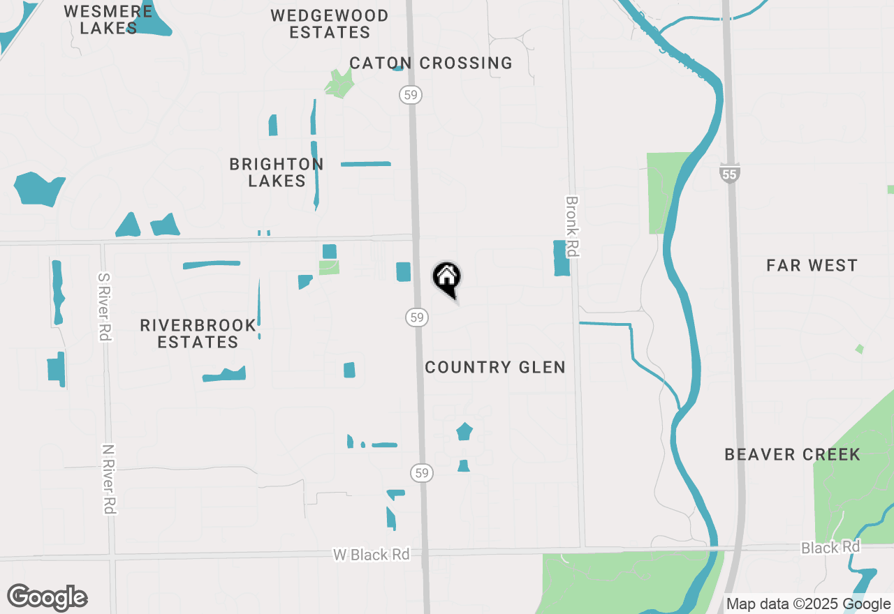 Map of 4705 Peacock Lane, Plainfield, IL 60586