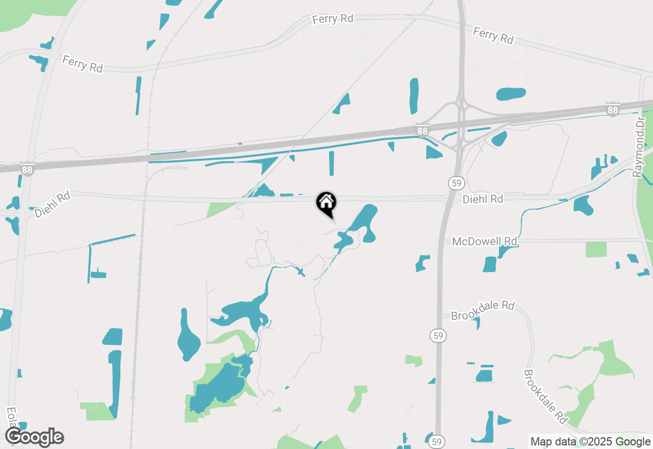 Map of 5S036 Firestone Court, Naperville, IL 60563