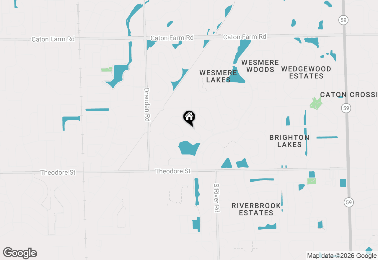 Map of 1815 Prairie Ridge Drive, Plainfield, IL 60586