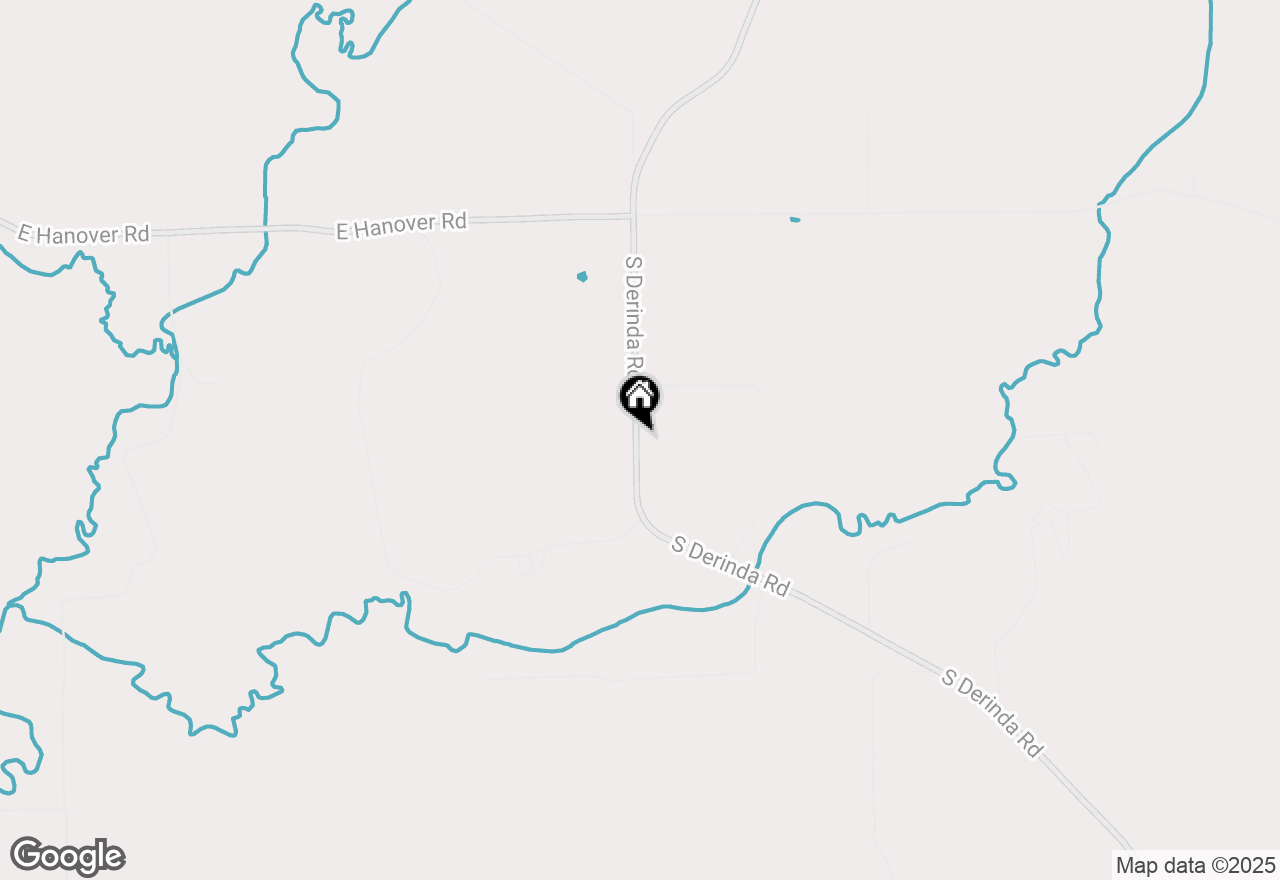 Map of 8585 S Derinda Road, Elizabeth, IL 61028