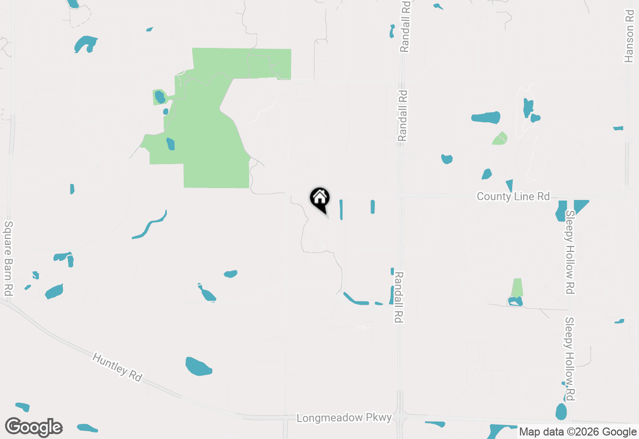 Map of 2612 Loren Lane #2612, Algonquin, IL 60102