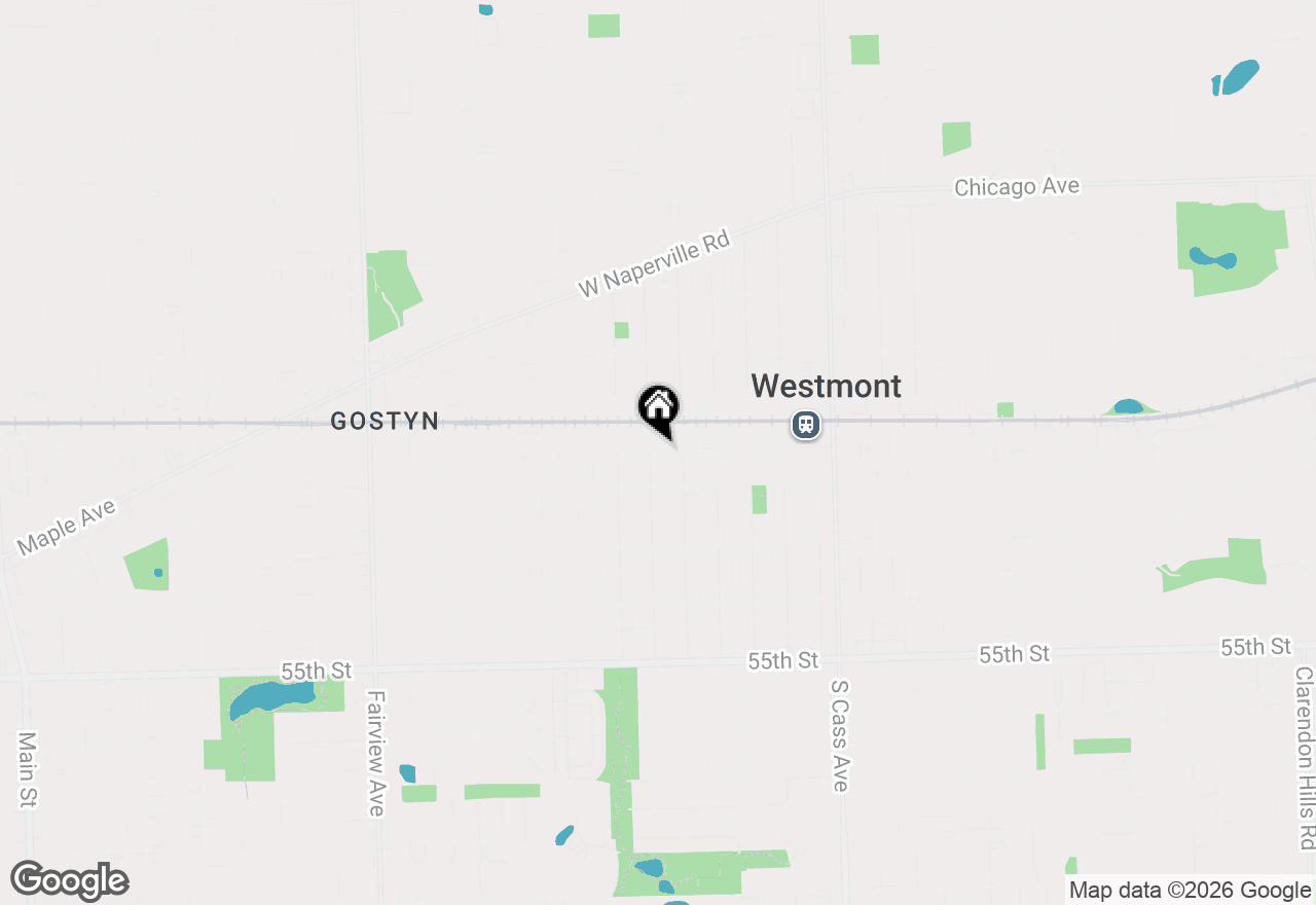 Map of 18 S Hudson Street, Westmont, IL 60559