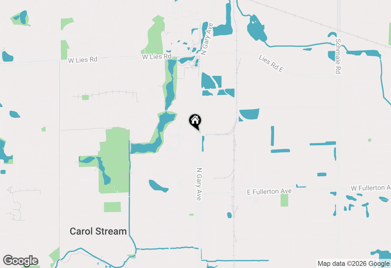 Map of (Address confidential), Carol Stream, Illinois 60188