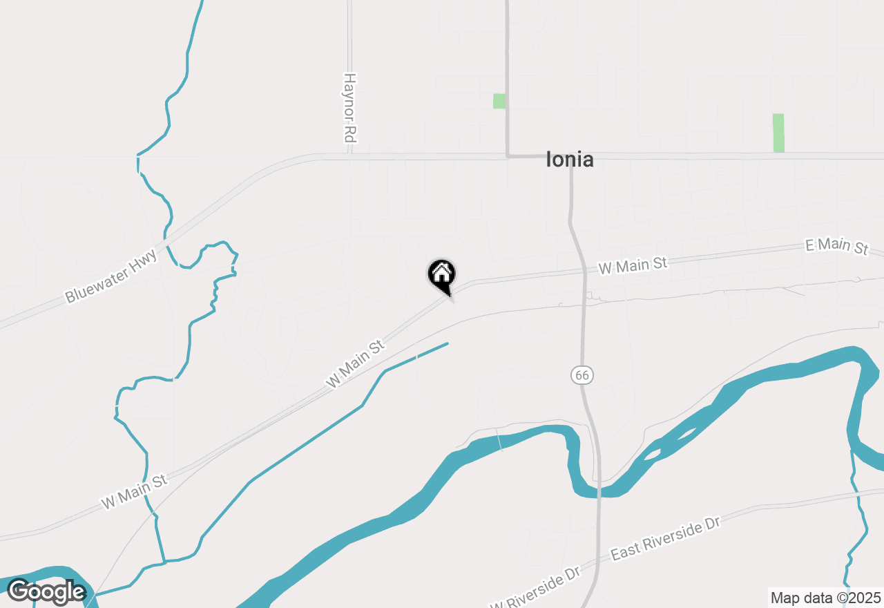 Map of 911 W Main Street, Ionia, MI 48846