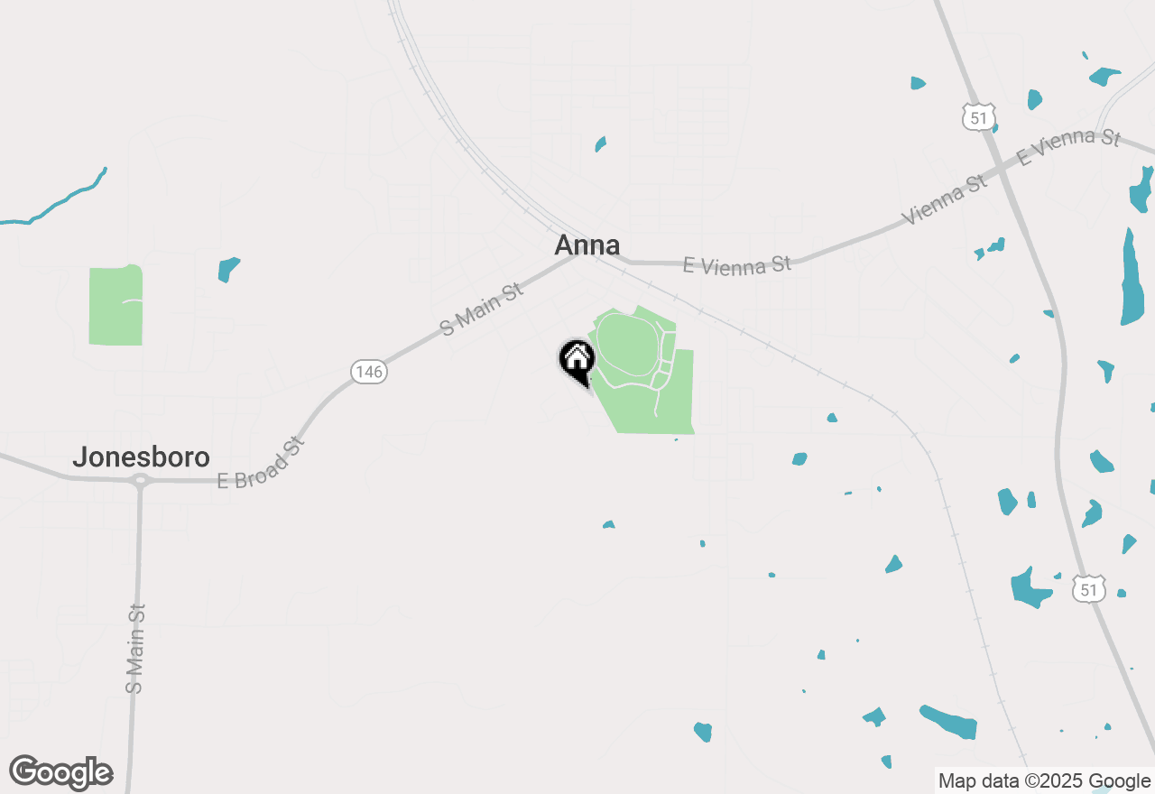 Map of 426 E Jefferson Street, Anna, IL 62906