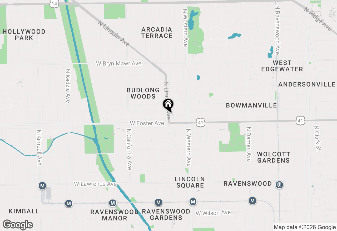 Map of 2505 W Farragut Avenue #402, Chicago, IL 60625