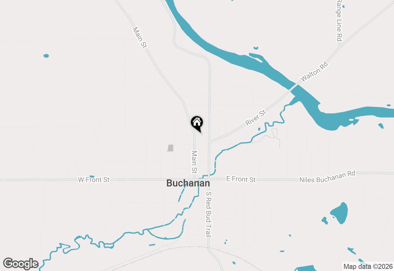 Map of 410 Main Street, Buchanan, MI 49107