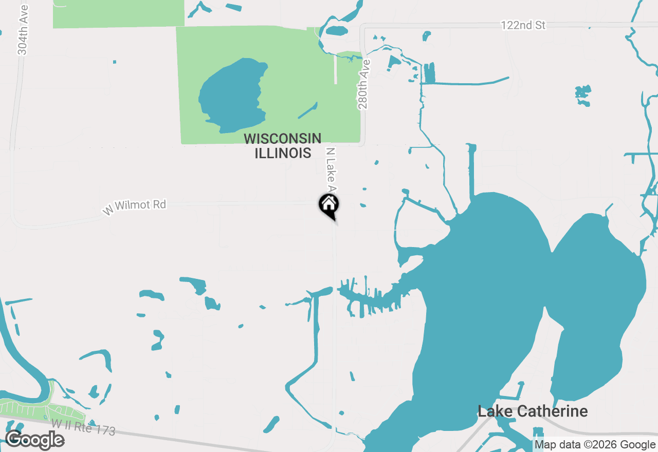 Map of 43144 N Lake Avenue, Antioch, IL 60002