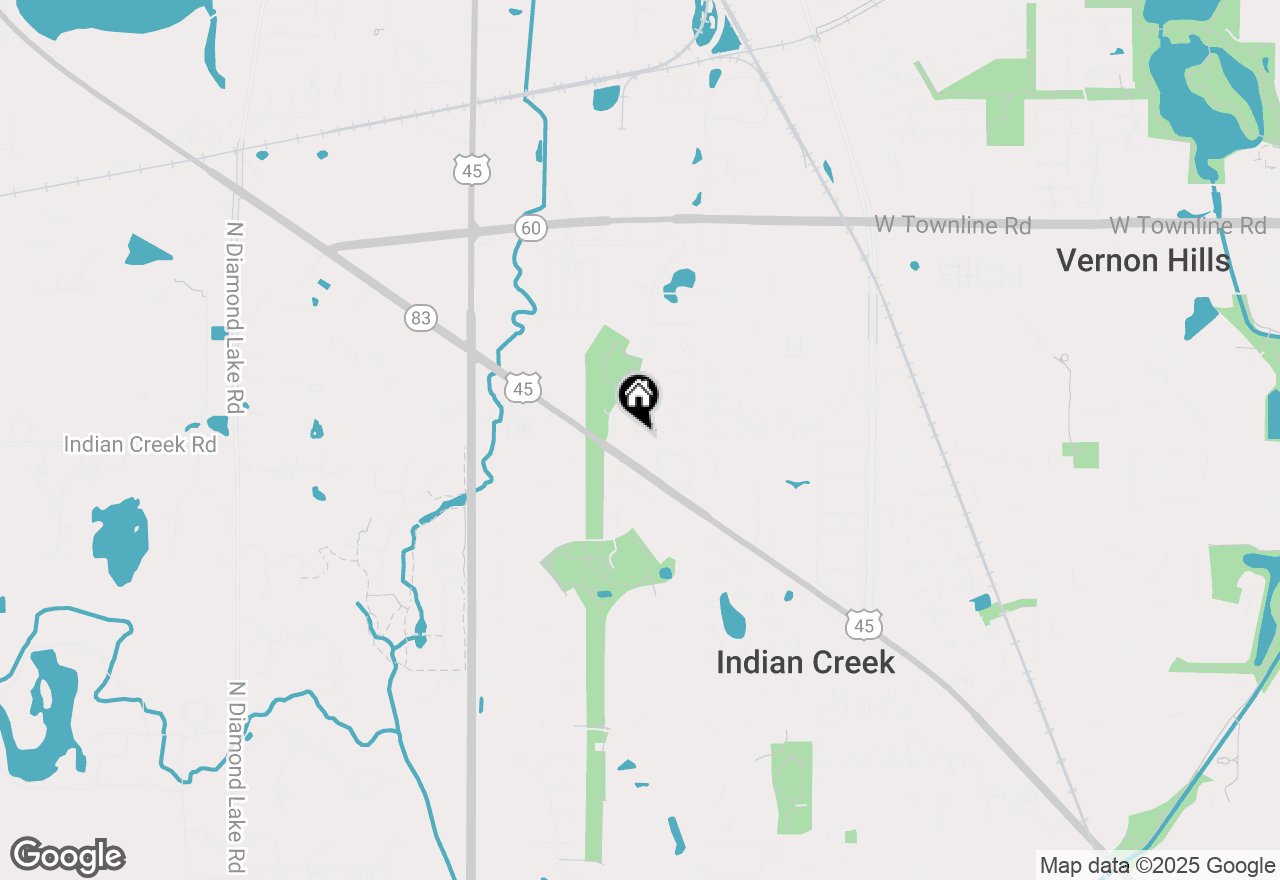 Map of 911 Ann Arbor Lane #25-3, Vernon Hills, IL 60061