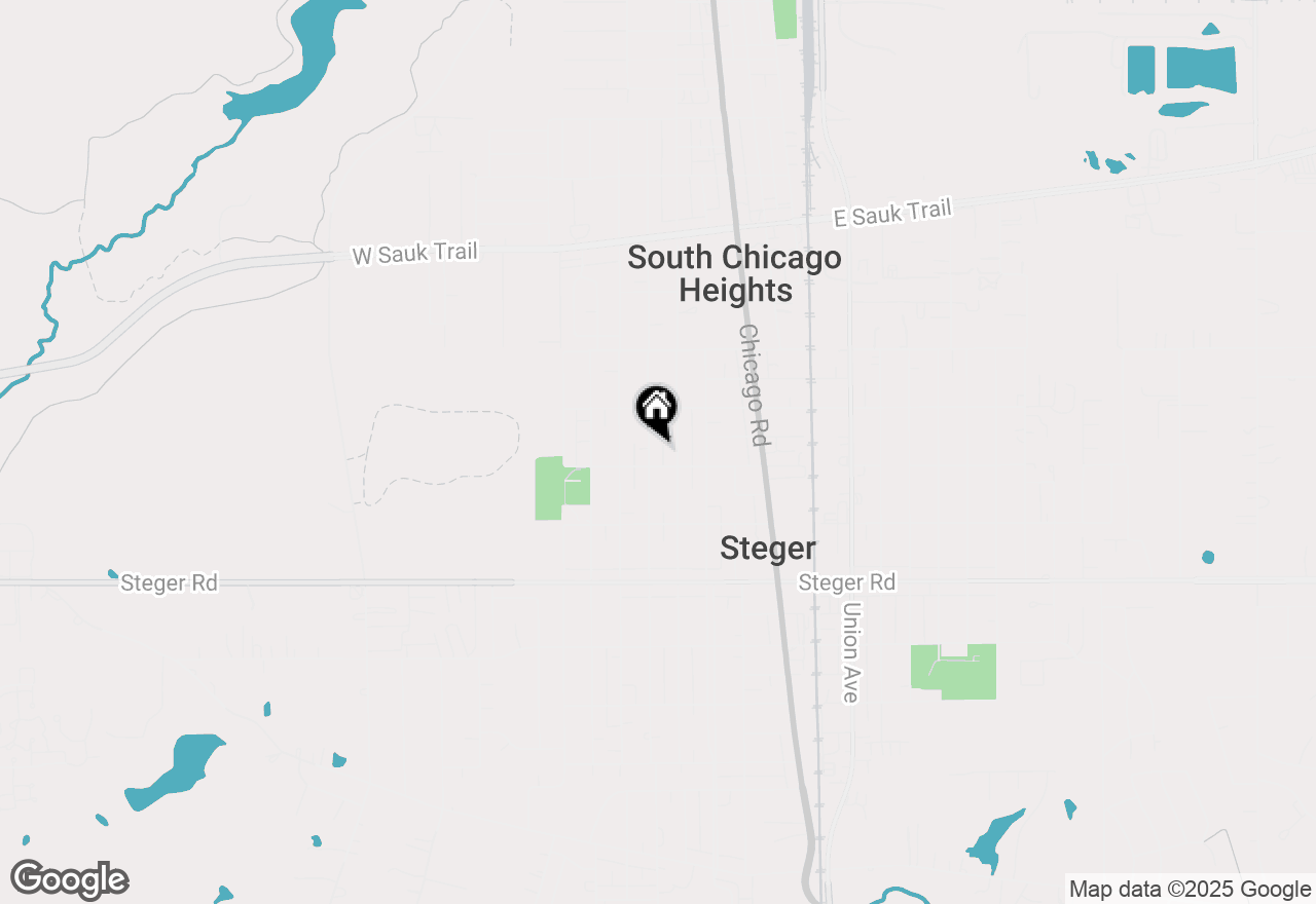 Map of 3137 Peoria Street, Steger, IL 60475