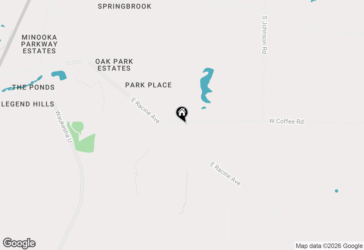 Map of Lt0 W Woodland Dr, New Berlin, WI 53146