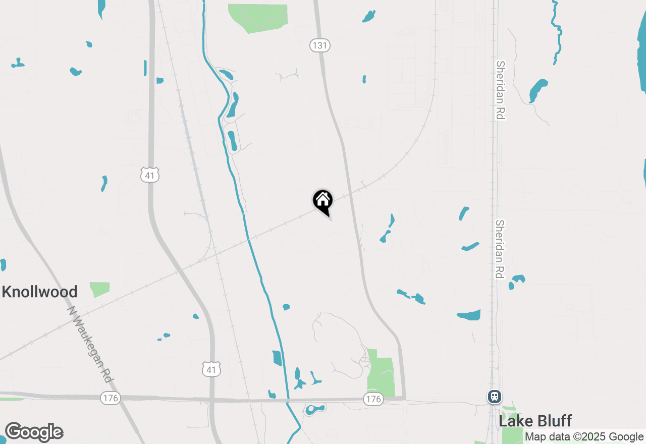 Map of 350 Signe Court, Lake Bluff, IL 60044