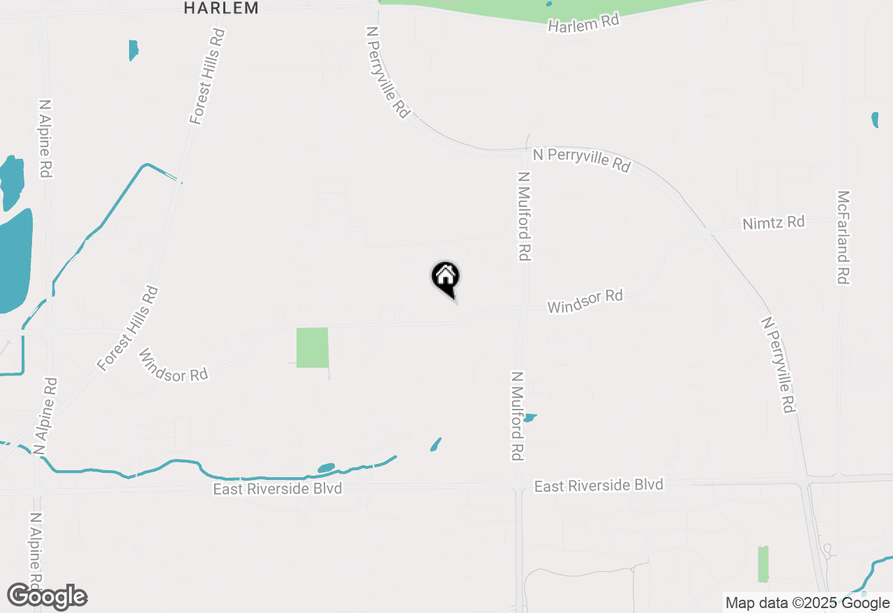 Map of 4749 Winford Lane, Loves Park, IL 61111