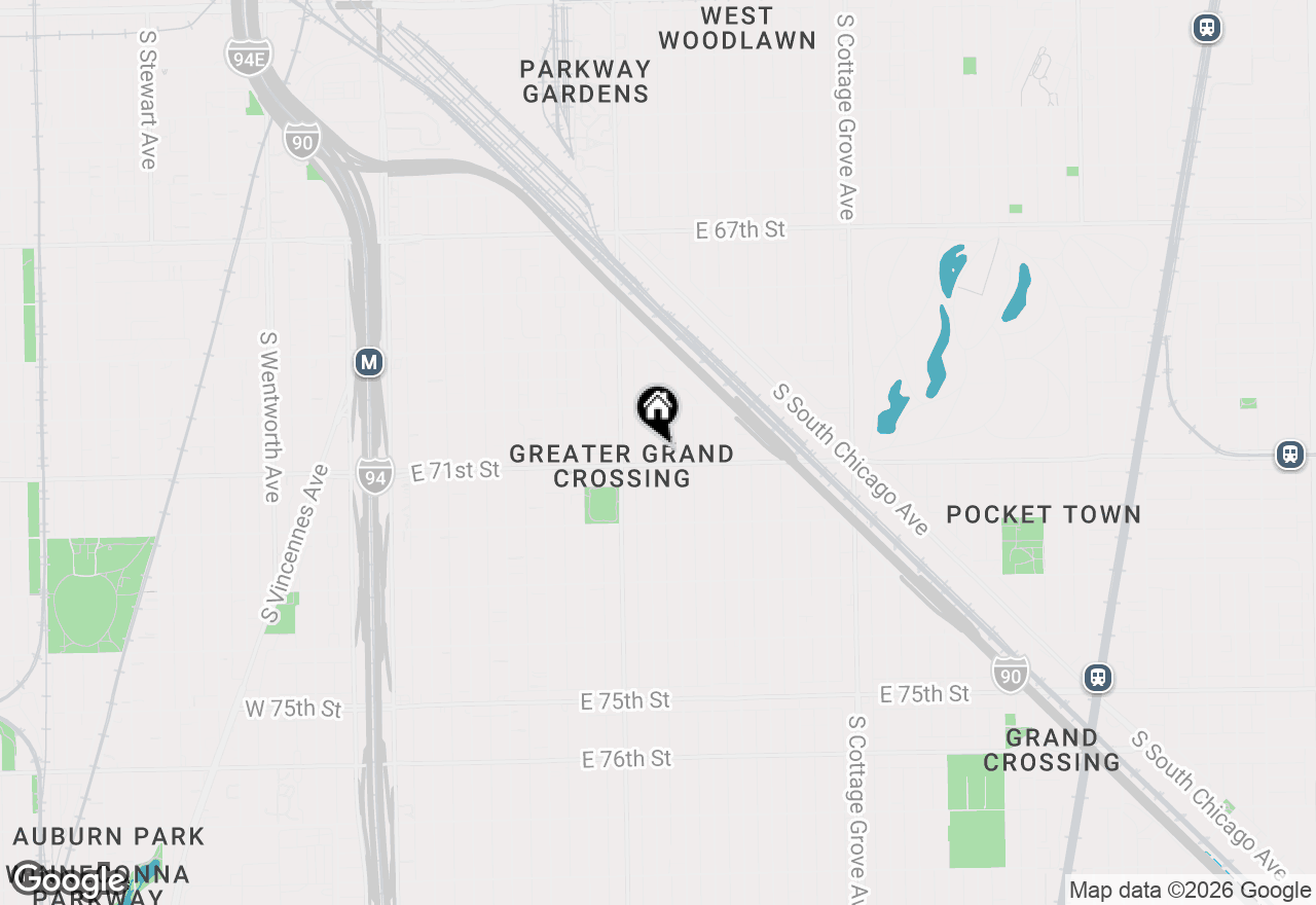 Map of 7049 S Vernon Avenue, Chicago, IL 60637