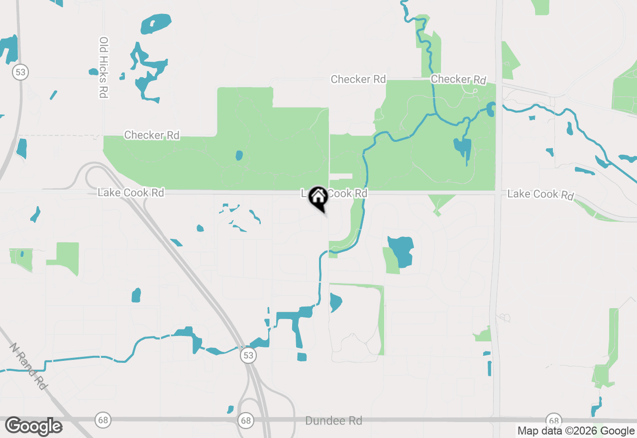 Map of 1410 W Partridge Lane #6, Arlington Heights, IL 60004