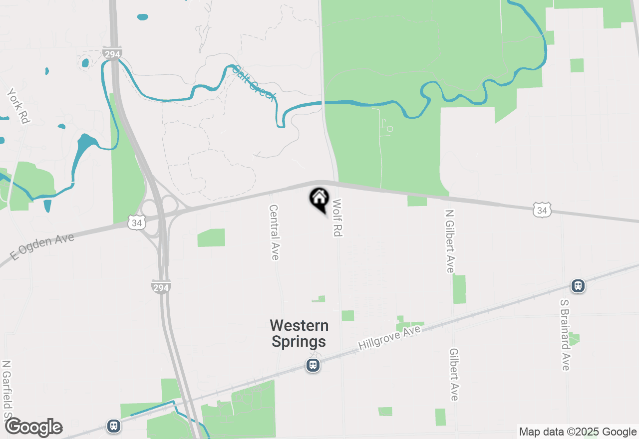 Map of 3912 Lawn Avenue, Western Springs, IL 60558