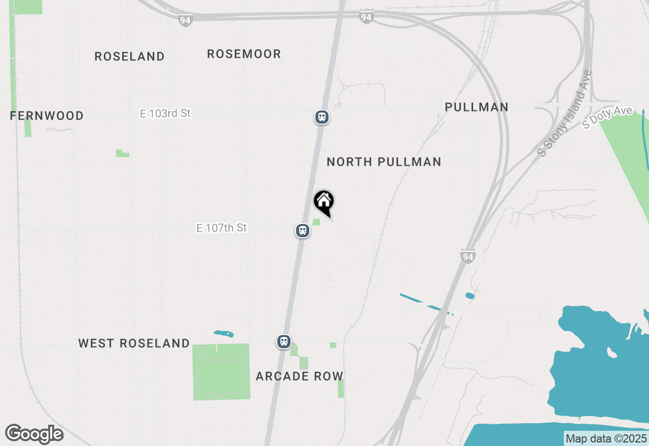 Map of 10663 S Champlain Avenue, Chicago, IL 60628