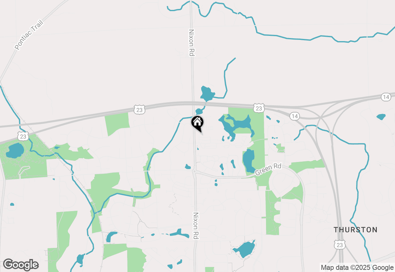 Map of 2723 Barclay Way, Ann Arbor, MI 48105