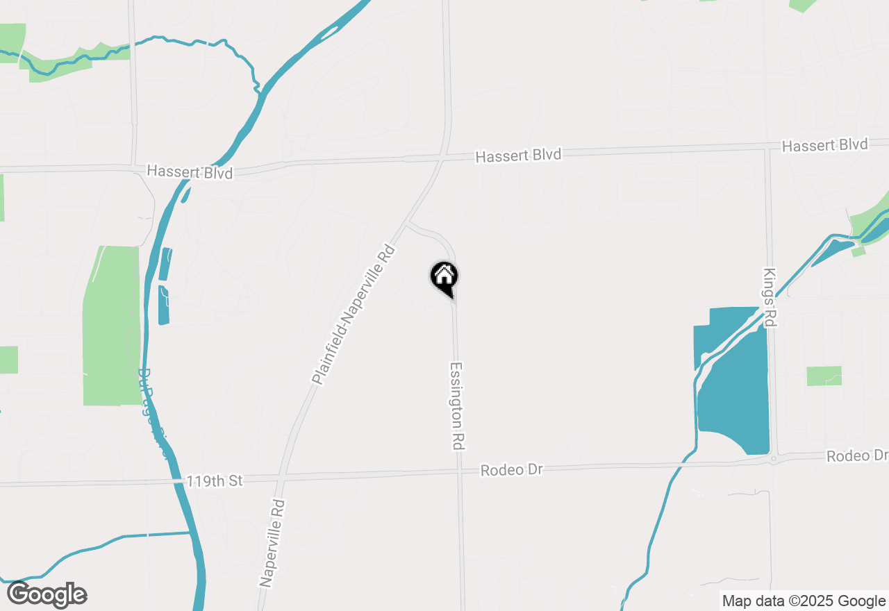 Map of 2267 Ryegrass Lane, Bolingbrook, IL 60490