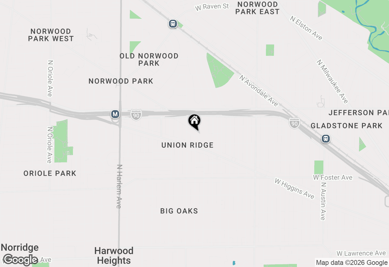 Map of 6732 W Rascher Avenue, Chicago, IL 60656