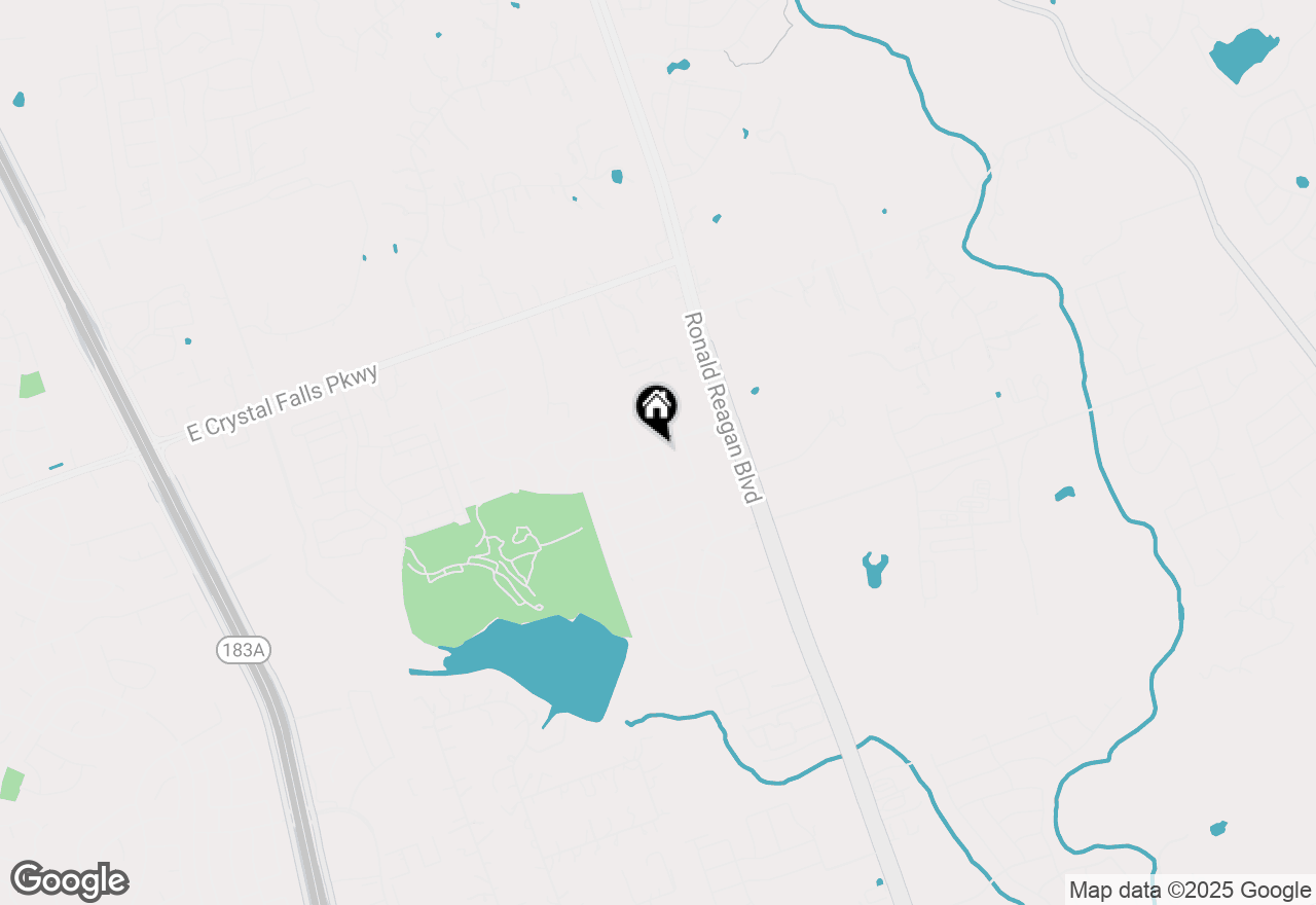 Map of 2001 Mary Ella Dr, Leander, TX 78641