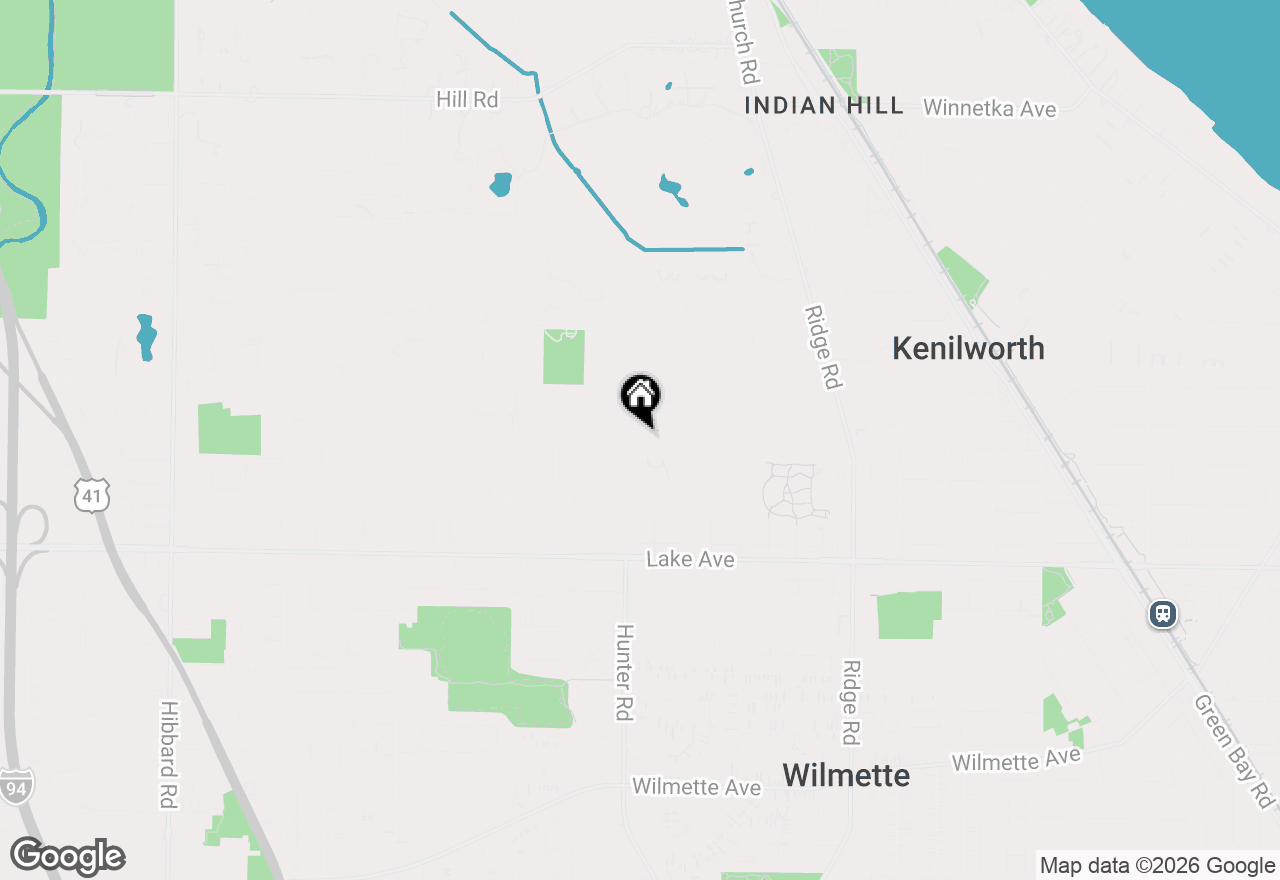 Map of 2237 Greenwood Avenue, Wilmette, IL 60091