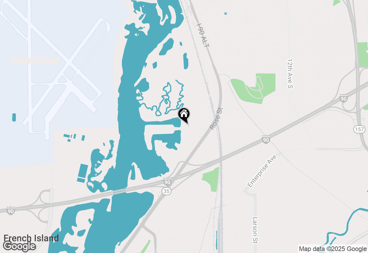 Map of 1309 Lauderdale Pl, Onalaska, WI 54650