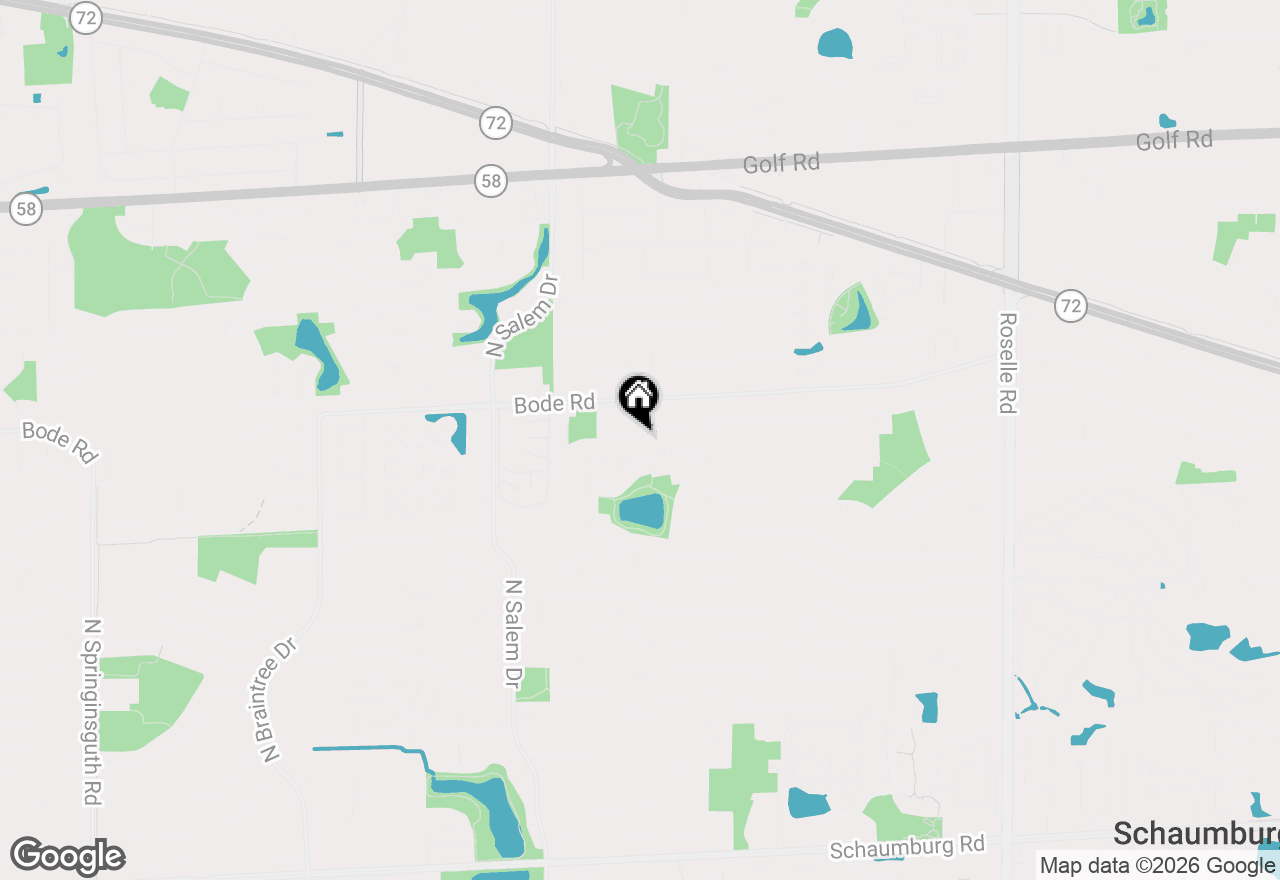 Map of 645 Flagstaff Lane, Hoffman Estates, IL 60169