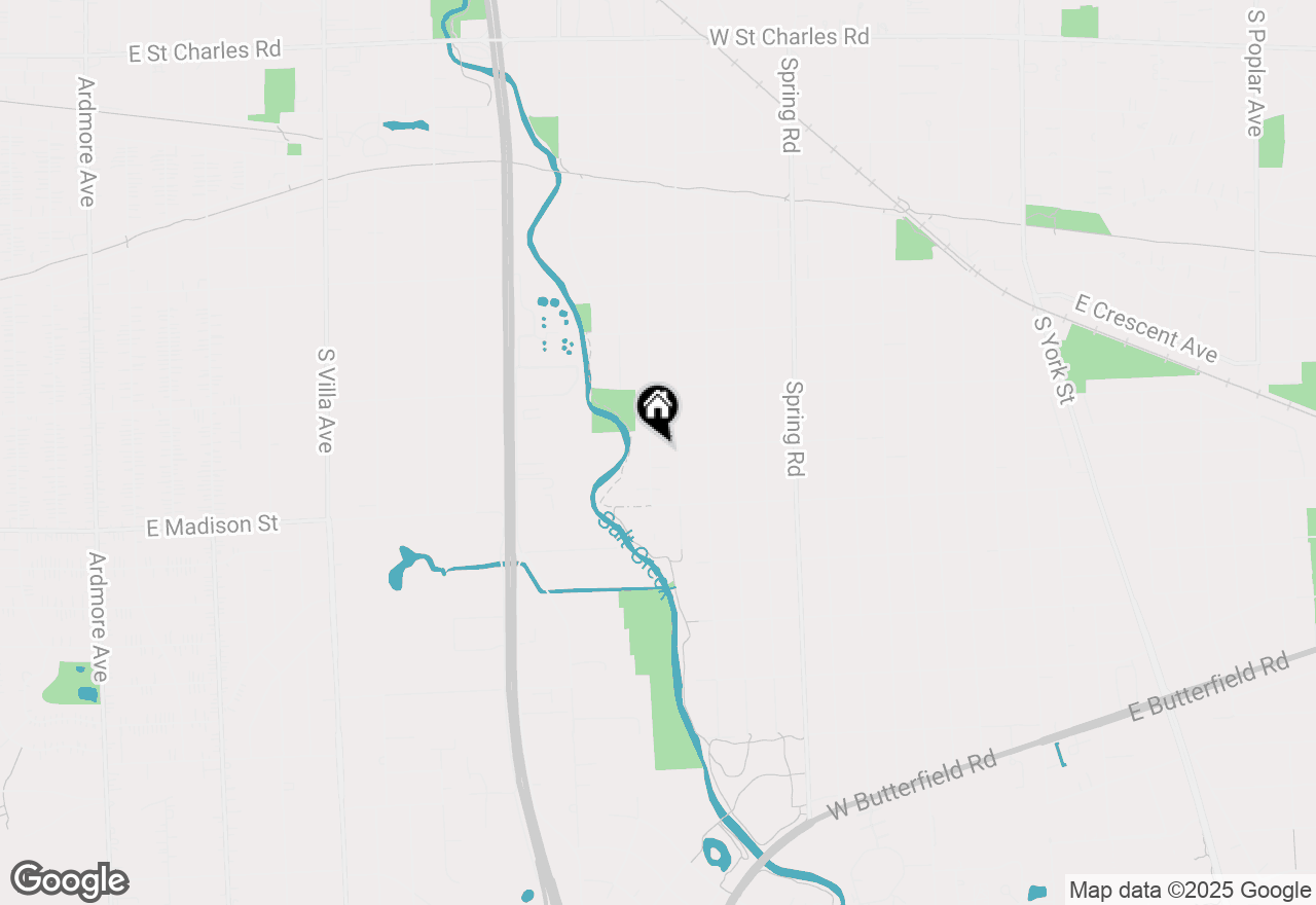 Map of 729 S Fairview Avenue, Elmhurst, IL 60126