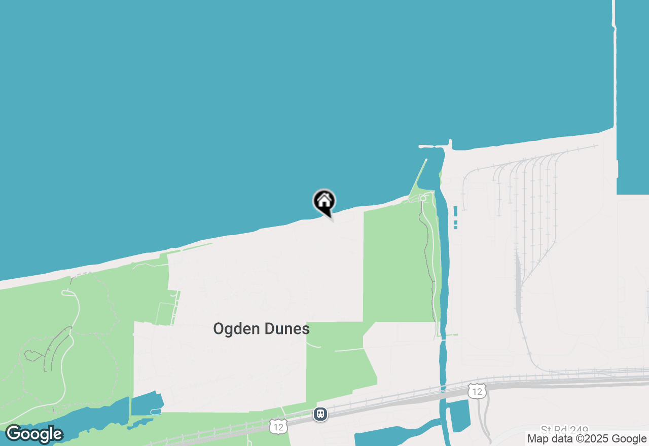 Map of 28 Shore Drive, Ogden Dunes, IN 46368