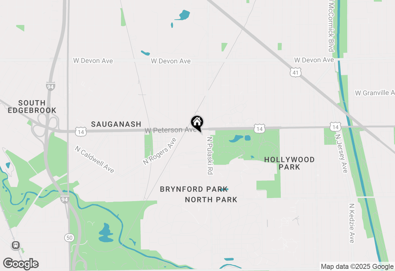 Map of 4055 W Peterson Avenue #104, Chicago, IL 60646