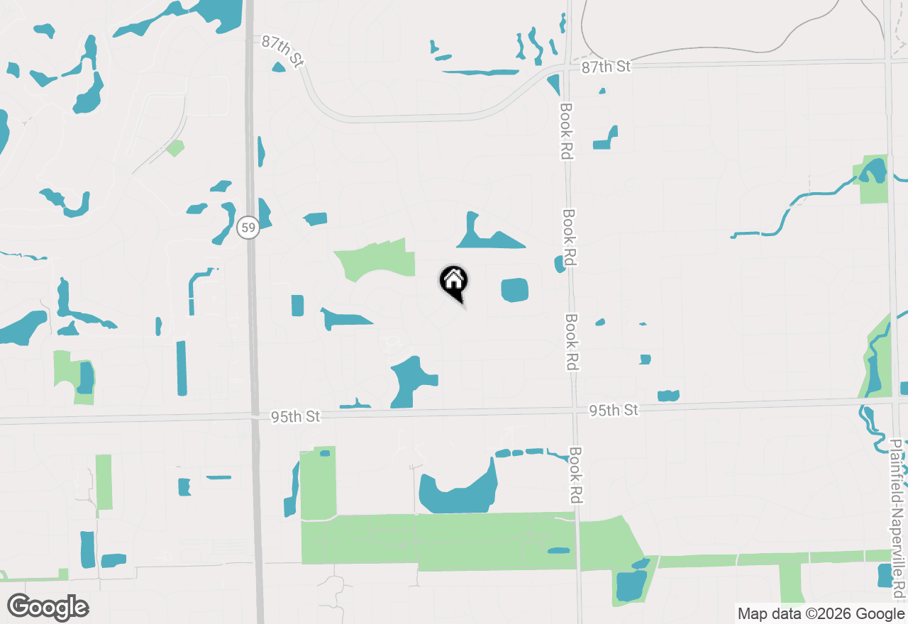 Map of 2828 Bluewater Circle, Naperville, IL 60564