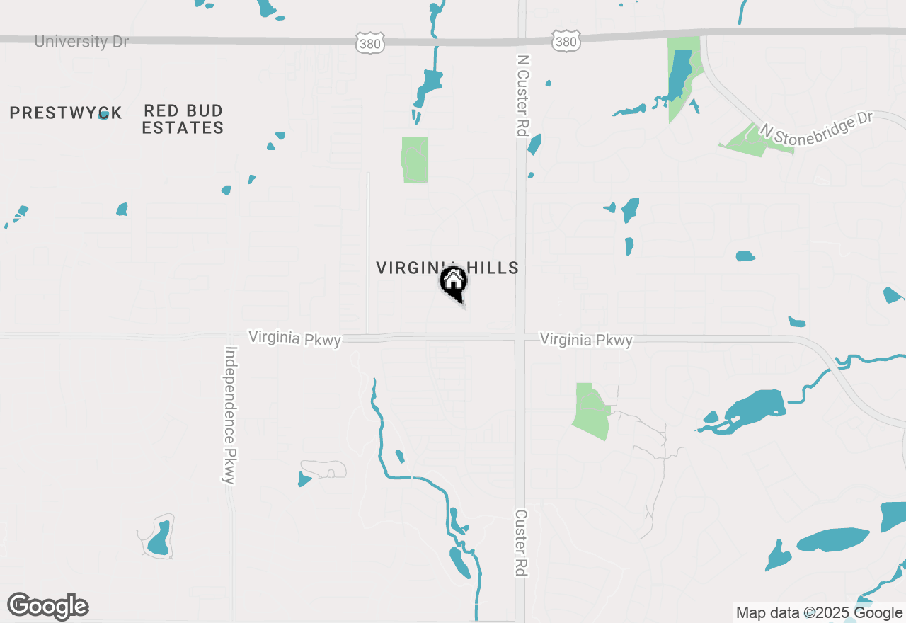 Map of 9121 Newport Lane, Mckinney, TX 75071