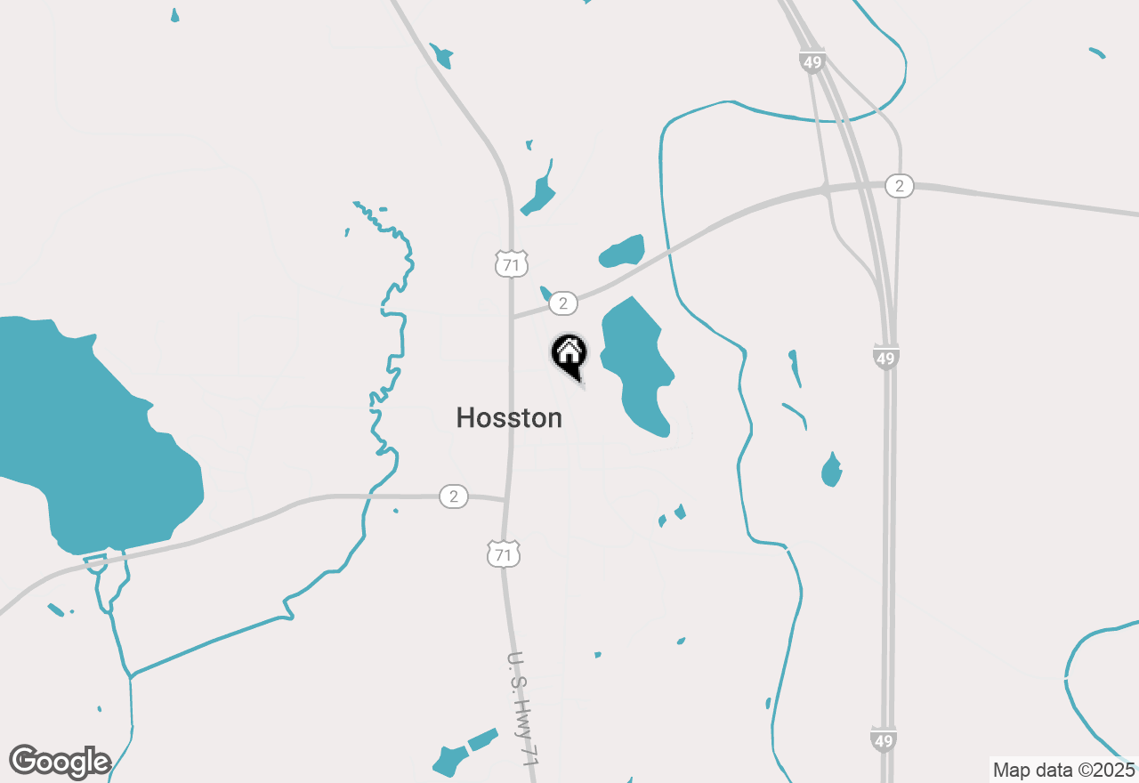 Map of 14905 Oak Street, Hosston, LA 71043