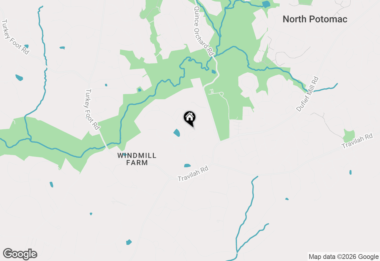Map of 14011 Smoky Bell Lane, North Potomac, MD 20878