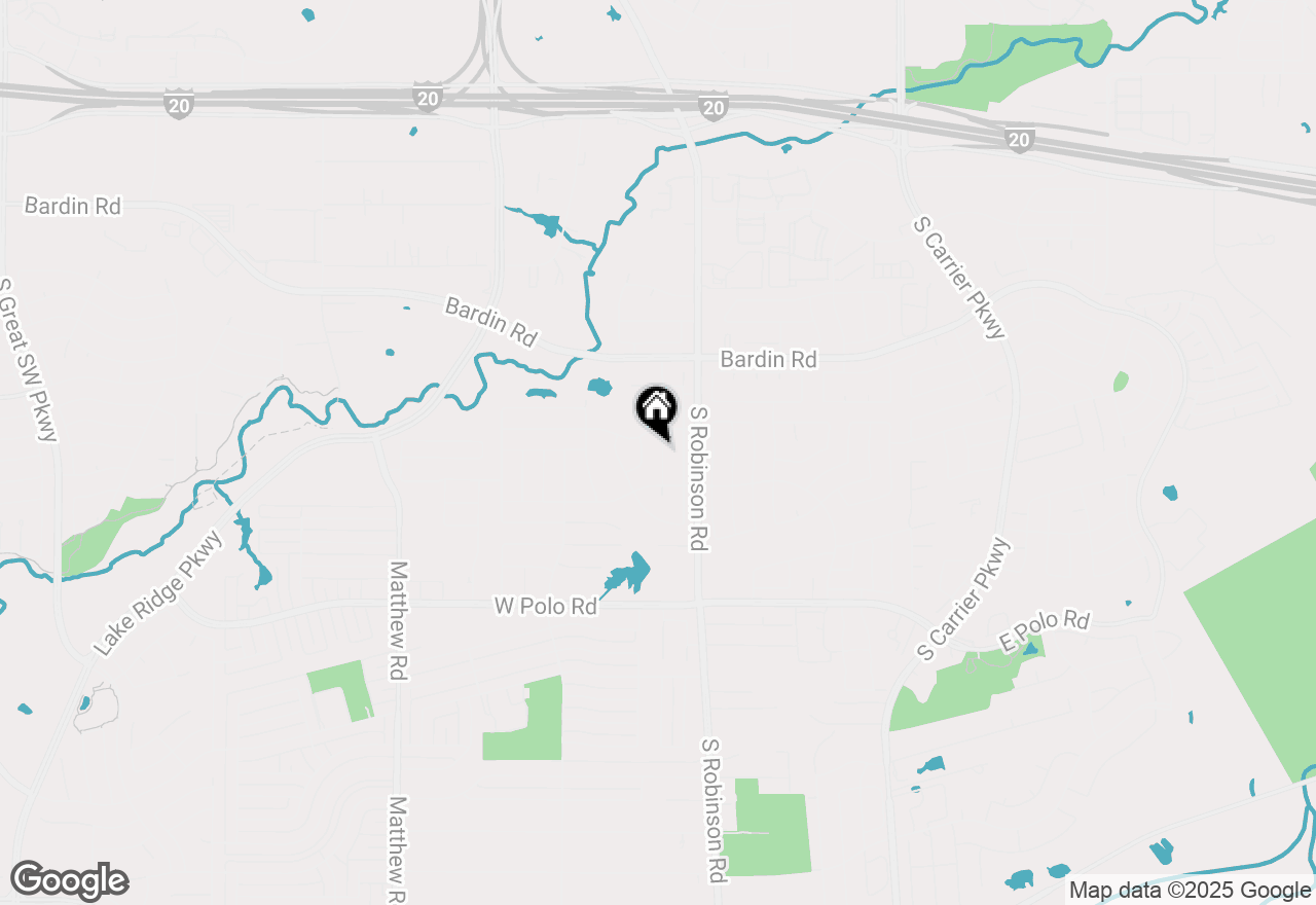 Map of 4449 Champion Hill Drive, Grand Prairie, TX 75052