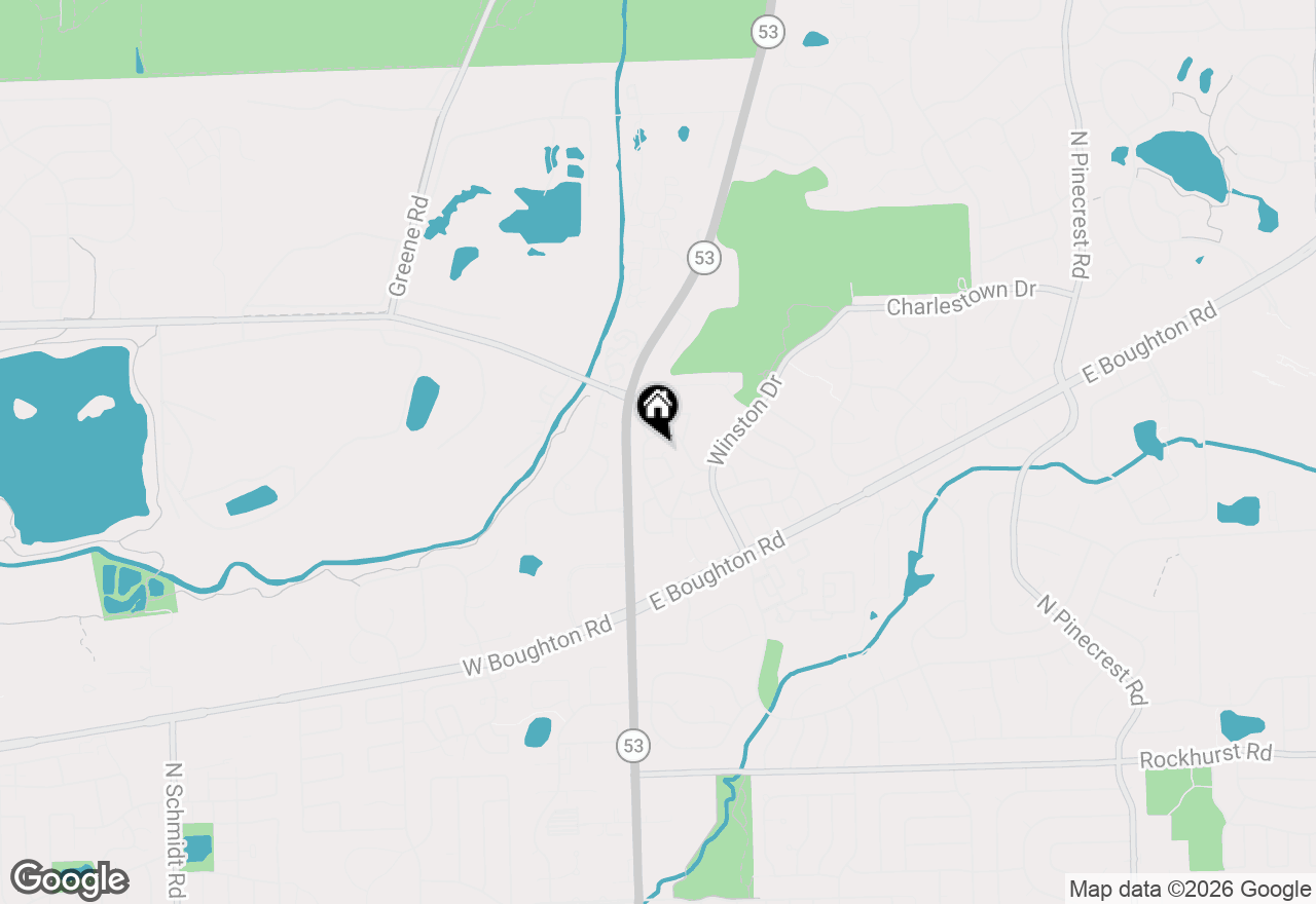 Map of 140 Leslie Lane, Bolingbrook, IL 60440