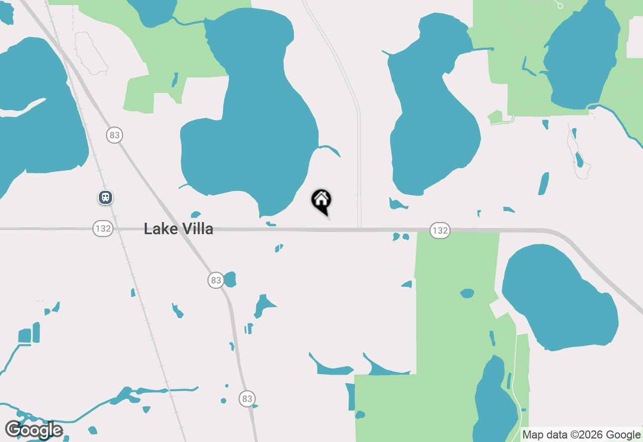 Map of (Address confidential), Lake Villa, Illinois 60046
