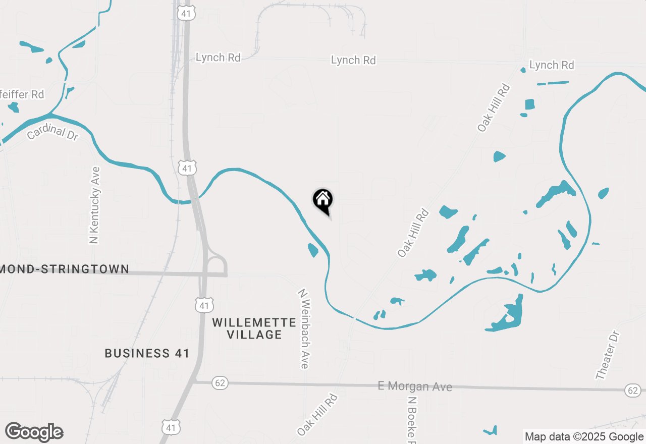Map of 2049 Briar Meadows Drive #2, Evansville, IN 47711