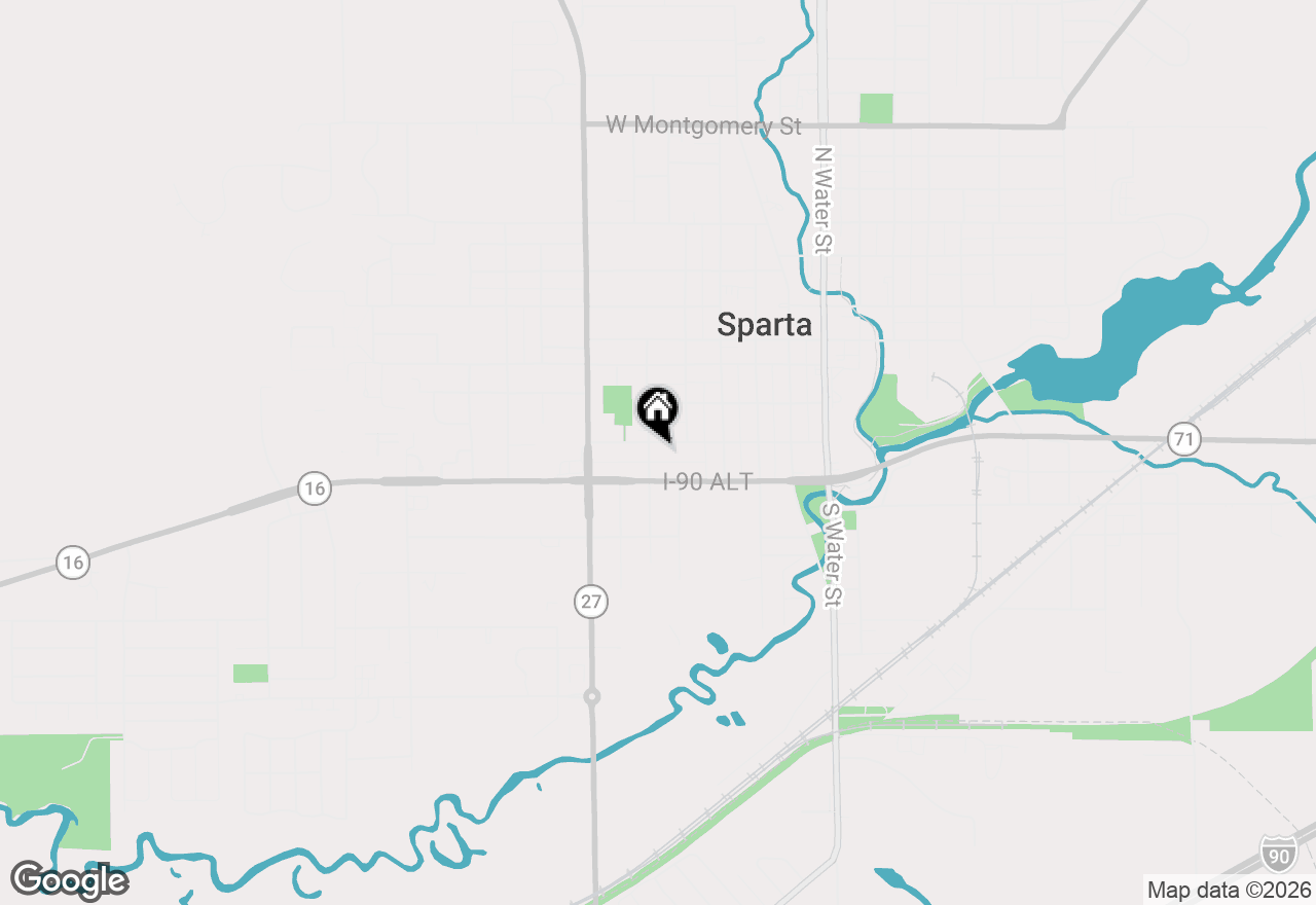 Map of 519 Hill St, Sparta, WI 54656