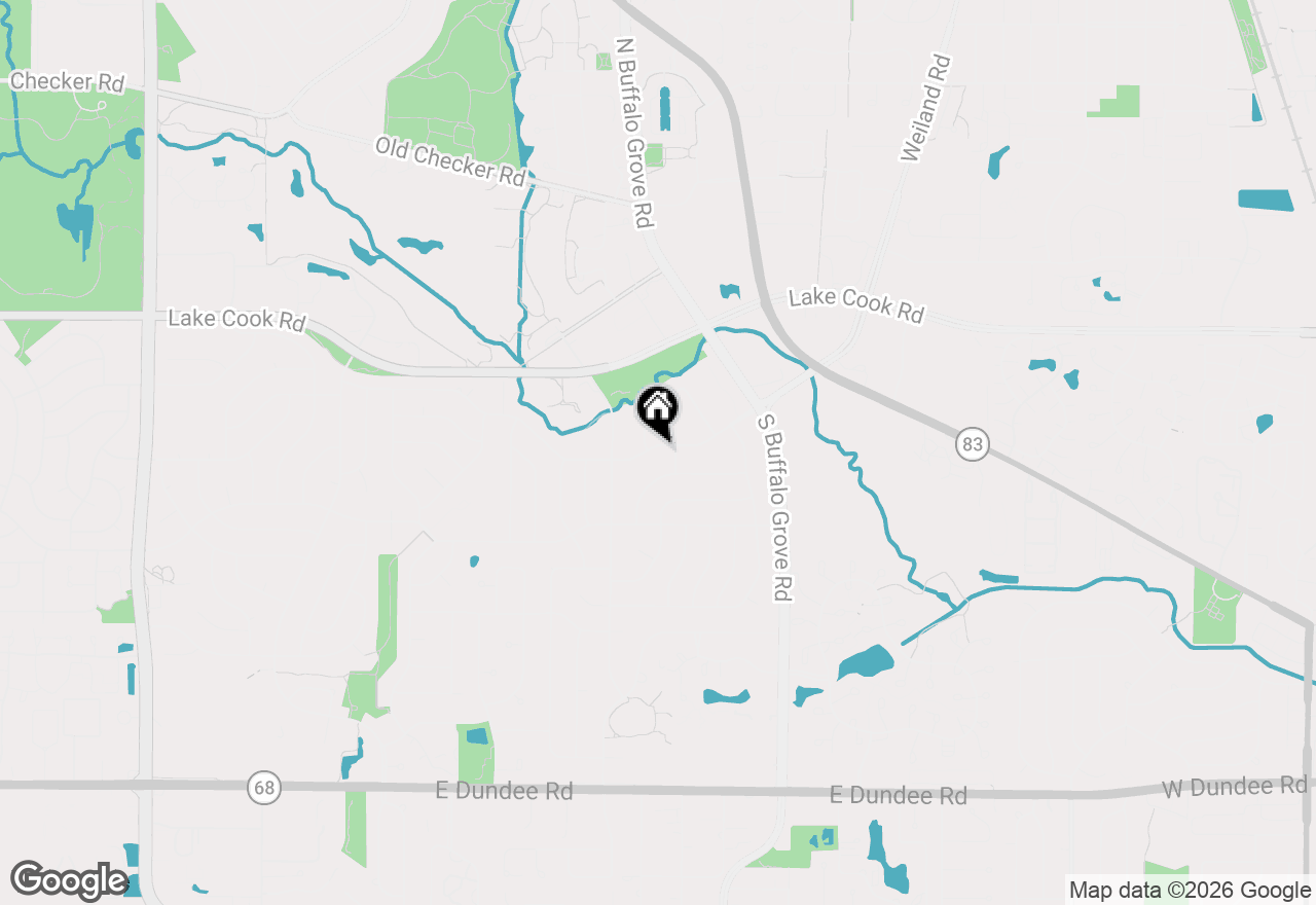 Map of 231 Saint Marys Parkway, Buffalo Grove, IL 60089