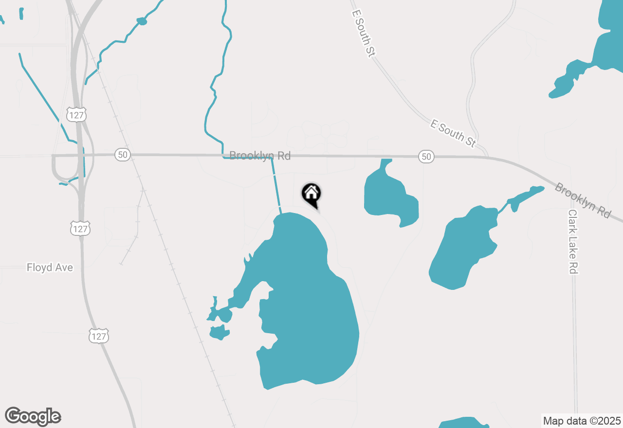 Map of 246 Ackerson Lake Drive, Jackson, MI 49201